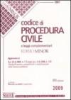 Codice di procedura civile e leggi complementari. Ediz. minore