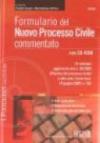 Formulario del processo civile commentato. Con CD-ROM