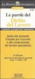 Le parole del diritto del lavoro. Guida alle domande d'esame più ricorrenti e alla comprensione dei termini specialistici