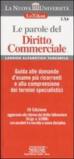 Le parole del diritto commerciale. Guida alle domande d'esame più ricorrenti e alla comprensione dei termini specialistici