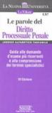 Le parole del diritto processuale penale