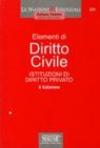 Elementi di diritto civile. Istituzioni di diritto privato