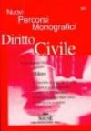Nuovi percorsi monografici. Diritto civile