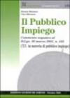 Il pubblico impiego