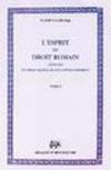 L'esprit du droit romain dans les diverses phases de son développement