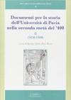 Documenti per la storia dell'Università di Pavia nella seconda metà del '400: 2