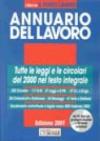 L'annuario del lavoro. Con CD-ROM