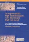 La responsabilità degli amministratori e dei dipendenti degli enti locali