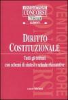 Diritto costituzionale. Tutti gli istituti con schemi di sintesi e schede riassuntive