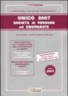 Unico 2007. Società di persone ed equiparate