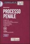 Processo penale. Soggetti e atti, prove e misure cautelari, indagini preliminari e udienza preliminare, procedimenti speciali, giudizio ed esecuzione... Con CD-ROM