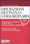 Operazioni di finanza straordinaria. Con CD-ROM