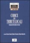 Codice dei tributi locali. Disciplina della fiscalità territoriale