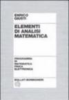 Elementi di analisi matematica