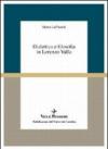 Dialettica e filosofia in Lorenzo Valla