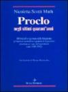 Proclo negli ultimi quarant'anni