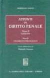 Appunti di diritto penale. 2.Il reato. L'elemento psicologico