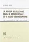 La nuova mediazione civile e commerciale ed il ruolo del mediatore. D.M. 18 ottobre 2010, n. 180. D.Lgs 4 marzo 2010, n. 28