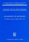 Le società di avvocati (commento al D.Lgs. 2 febbraio 2001, n. 96)