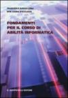 Fondamenti per il corso di abilità informatica
