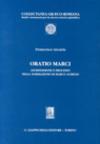 Oratio Marci. Giurisdizione e processo nella normazione di Marco Aurelio