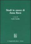 Studi in onore di Anna Ravà
