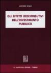 Gli effetti redistributivi dell'investimento pubblico