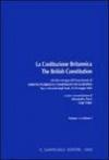 La Costituzione Britannica-The British Constitution. Atti del Convegno dell'Associazione di diritto pubblico comparato ed europeo (Bari, 29-30 maggio 2003