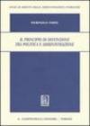Il principio di distinzione tra politica e amministrazione
