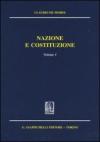 Nazione e costituzione: 1