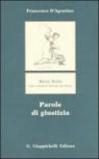 Parole di giustizia