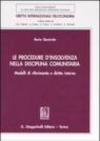 Le procedure d'insolvenza nella disciplina comunitaria. Modelli di riferimento e diritto interno