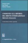 Commento alla riforma del diritto internazionale privato italiano