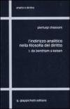L'indirizzo analitico nella filosofia del diritto: 1