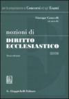 Nozioni di diritto ecclesiastico