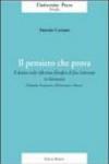 Il pensiero che prova. Il destino nella riflessione filosofica di fine Settecento in Germania (Herder, Schelling, Holderlin, Hegel)