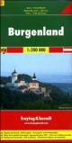 Burgenland 1:200.000. Carta stradale e turistica. Ediz. multilingue