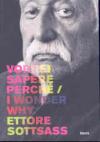Ettore Sottsass. Vorrei sapere perché-I wonder why. Catalogo della mostra (Trieste, 6 dicembre 2007-2 marzo 2008). Ediz. bilingue