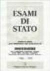 Esame di Stato per l'abilitazione alla professione di ingegnere