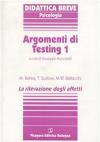 Argomenti di testing. Vol. 1: La rilevazione degli affetti.