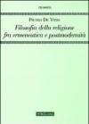 Filosofia della religione fra ermeneutica e postmodernità