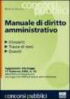 Manuale di diritto amministrativo