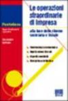 Le operazioni straordinarie di impresa