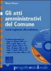 Gli atti amministrativi del comune