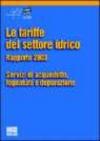 Le tariffe del settore idrico