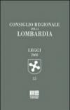 Consiglio Regionale della Lombardia. Leggi 2008