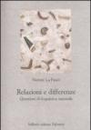 Relazioni e differenze. Questioni di linguistica razionale