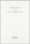 Studi latini in ricordo di Rita Cappelletto