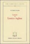 Lezioni sul lessico inglese