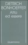 Edizione critica delle opere di D. Bonhoeffer: 2